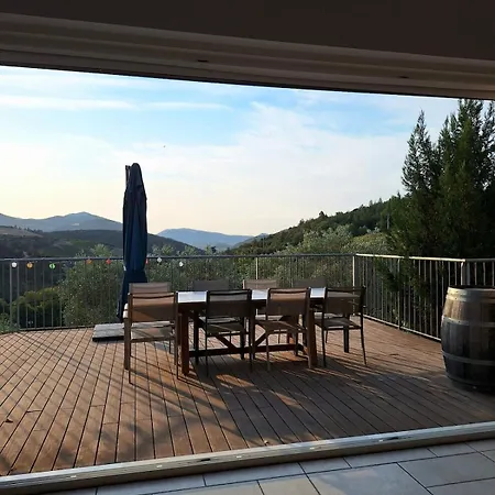 L'espinouse Piscine Vue Climatisation 9 Personnes * Roquebrun